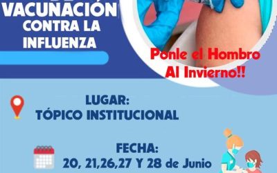 ¡Campaña de Vacunación contra la Influenza en el IESTP Pedro Vilcapaza!
