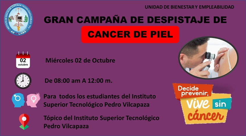 GRAN CAMPAÑA DE DESPISTAJE DE CANCER DE PIEL